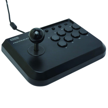 HORI PlayStation 4 Fighting Stick Mini - Black, Compact Design, Model 4961818025127