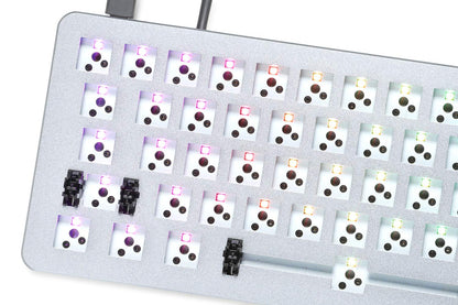 DROP ALT Mechanical Keyboard - 65% Gaming Keyboard, Hot-Swap Switches, RGB Backlighting, Barebones, Space Gray, Model MDX-31827-7