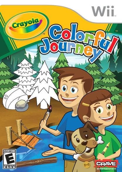 Crave Entertainment Crayola Colorful Journey - Nintendo Wii Game, One Size, One Color, Model WII50045