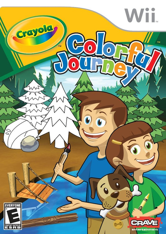 Crave Entertainment Crayola Colorful Journey - Nintendo Wii Game, One Size, One Color, Model WII50045