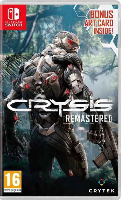 Crysis Remastered for Nintendo Switch - Electronic Arts - Model CRYA02.UK.45ST - Gaming Adventure in Switch Color