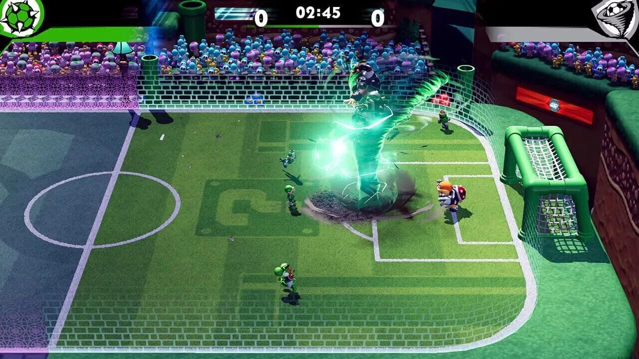 Nintendo Mario Strikers: Battle League Football (Switch) - European Version, Black, Model 211203