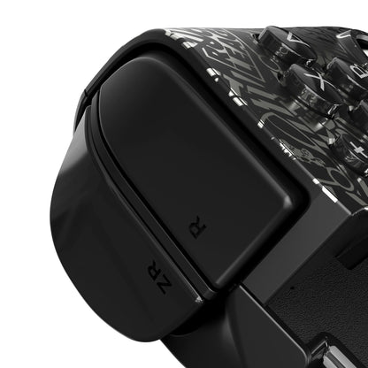 CRKD Nitro Deck - Handheld Controller for Nintendo Switch OLED, Zero Stick Drift, Rocket League Silver Edition, Model 24-ND-RLC