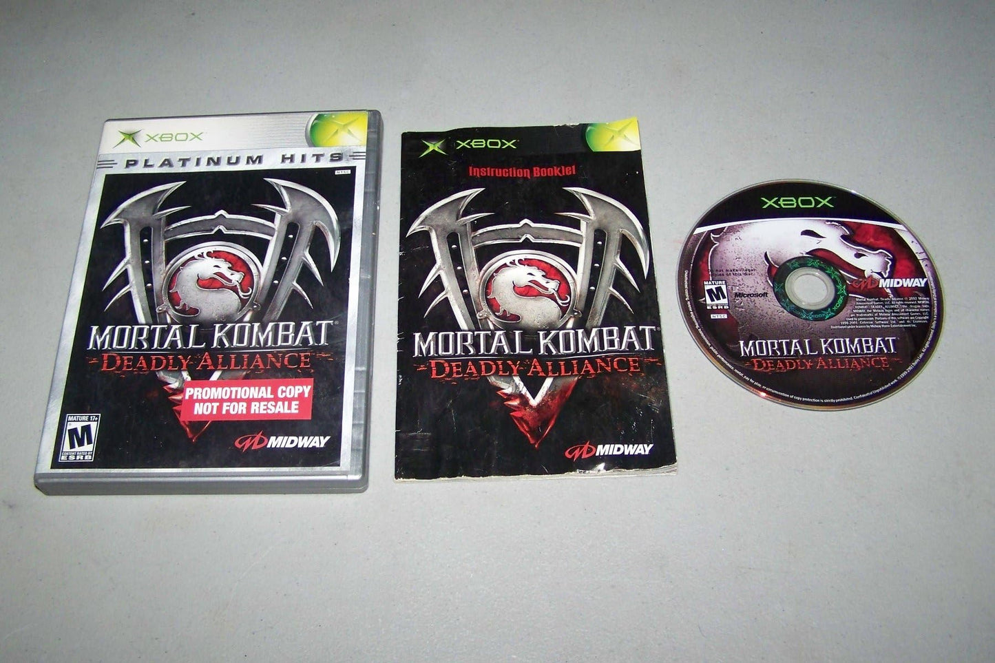 Midway Mortal Kombat Deadly Alliance - Classic Fighting Game for PS2