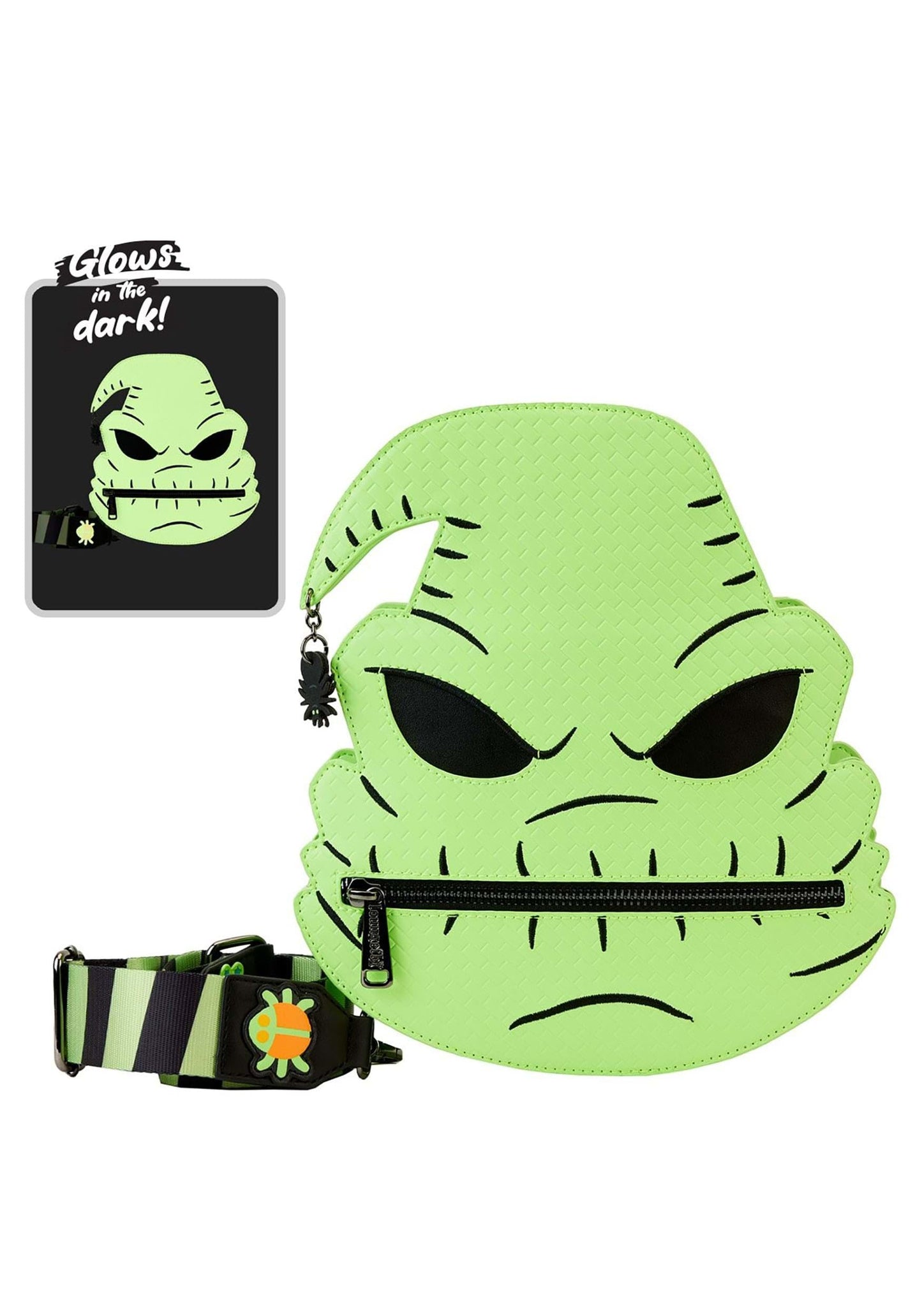 Nightmare Before Christmas Oogie Boogie Glow Cross Body Bag