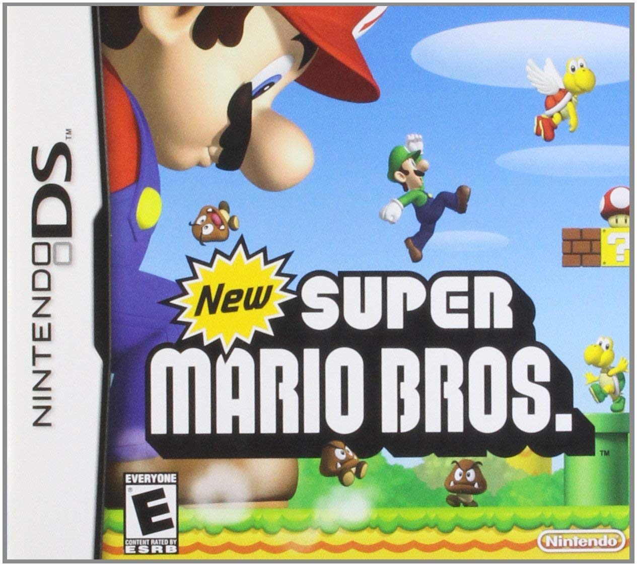 Nintendo New Super Mario Bros (Renewed) - Classic Adventure Game for Wii