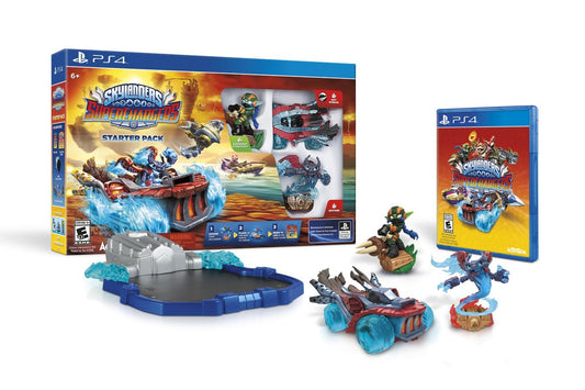 ACTIVISION Skylanders SuperChargers Starter Pack for PlayStation 4 - Model 87502, Black Color