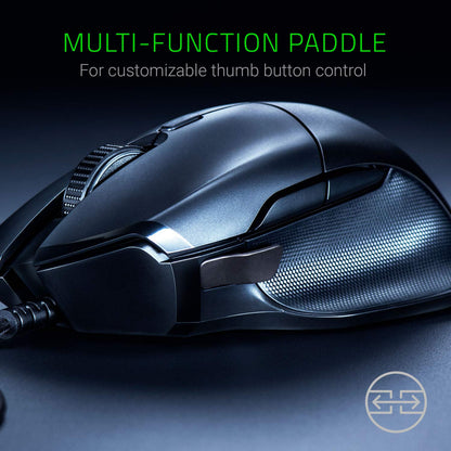 Razer Basilisk Essential Gaming Mouse - 6400 DPI, Chroma RGB, 7 Buttons, Classic Black, Model RZ01-02650100-R3U1