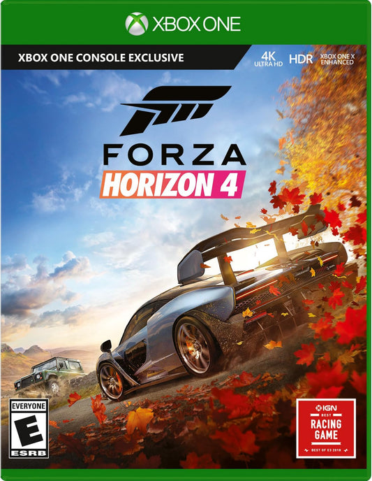 Xbox Forza Horizon 4 Standard Edition - Xbox One, Model GFP-00001, Ultimate Racing Experience