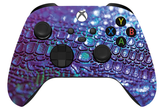 ProControllers LLC Wireless Custom Controller Compatible with PC  Windows 10+  Series X/S & One (Series X/S Purple Gator)
