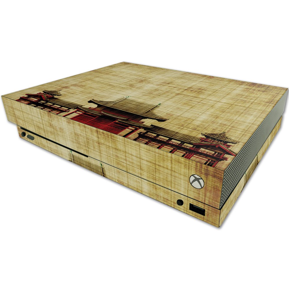 MIGHTY SKINS MightySkins Skin for Microsoft One X Console - Japanese Pagoda, Durable Vinyl Decal, Easy to Apply & Remove