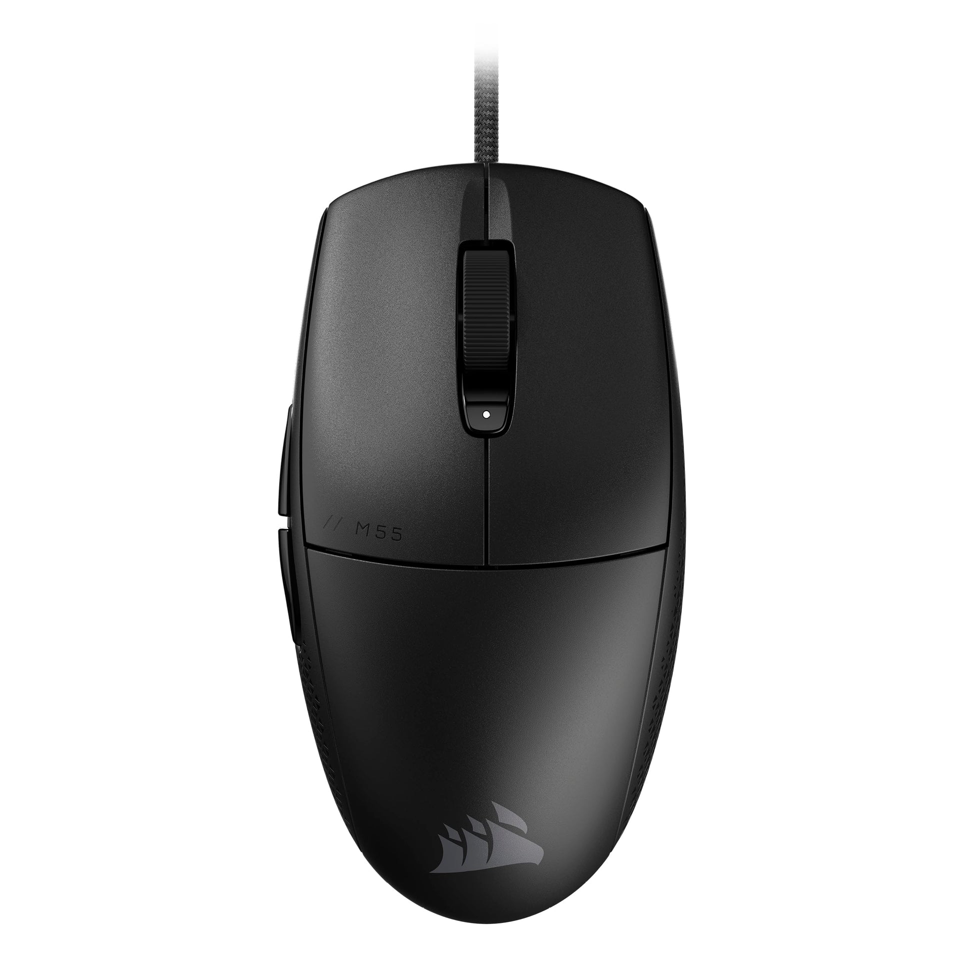 Corsair M55 Wired Gaming Mouse - 16,000 DPI, 6 Programmable Buttons, Lightweight, Black