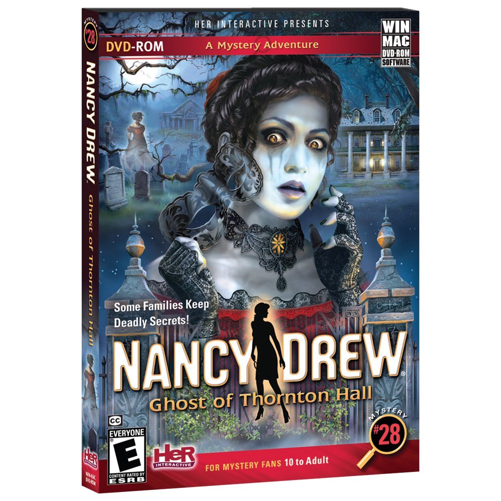 Her Interactive Nancy Drew: Ghost of Thornton Hall - PC/Mac Adventure Game, Model 767861600861