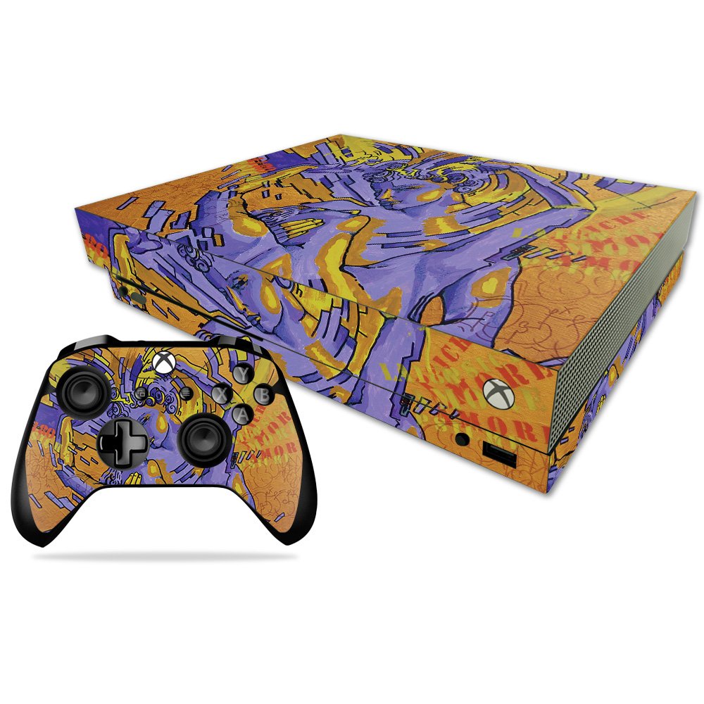 MIGHTY SKINS Xbox One X Skin - Amore | Durable Vinyl Decal Wrap | Easy to Apply & Remove | Model MIXBONXCMB-Amore