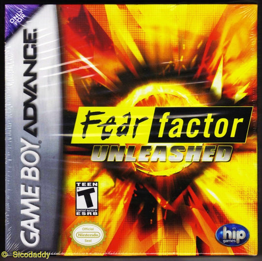 HIP Interactive Fear Factor: Unleashed Game - Game Boy Advance, Model AGB-002