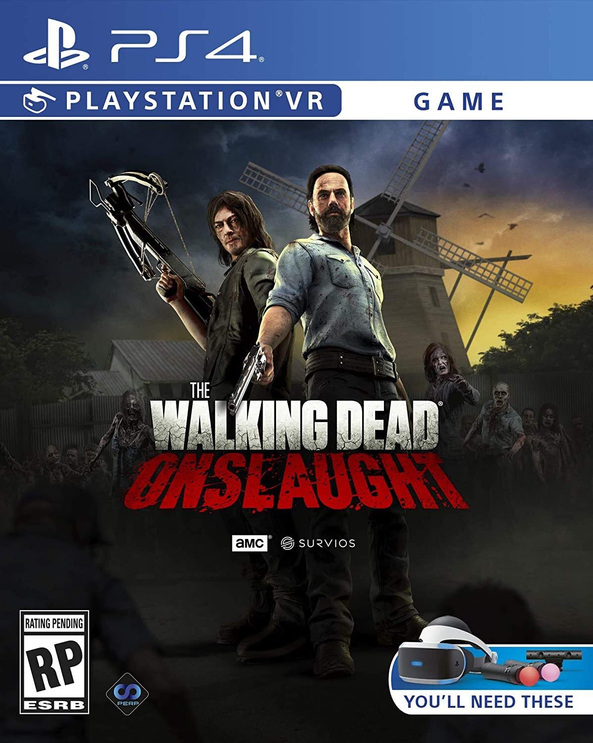 U&I Entertainment The Walking Dead Onslaught - PlayStation 4 Game, Model PP01546