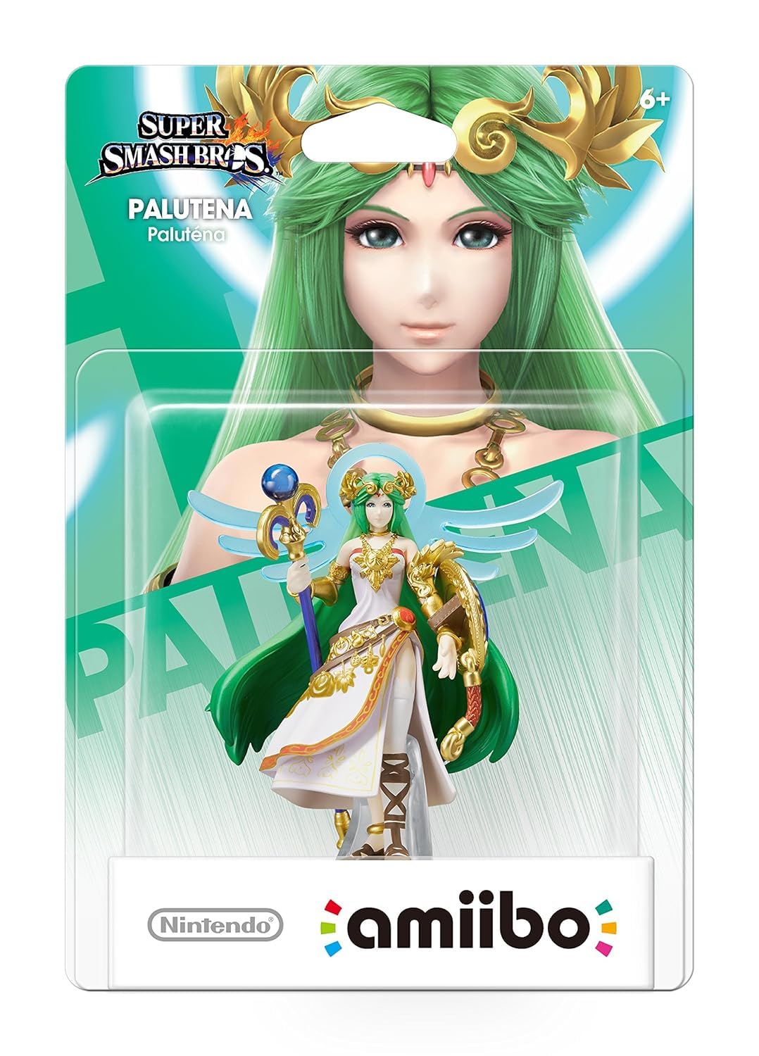Nintendo amiibo Smash Palutena Figure - Multicolour, Model 1072066 for Wii U/3DS