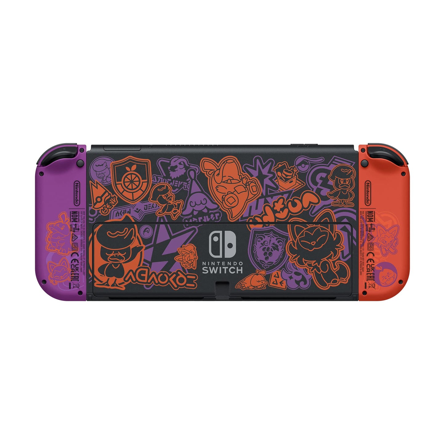 Nintendo Switch OLED Model - Pokemon Scarlet & Violet Edition (Renewed) - Multicolor