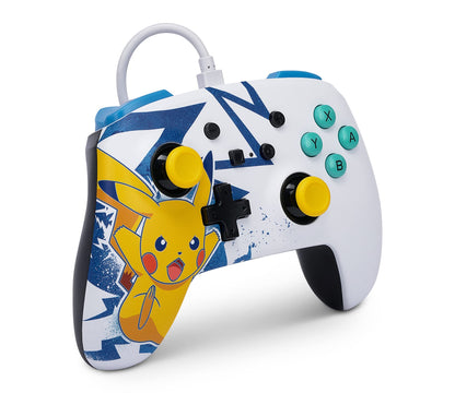 PowerA Enhanced Wired Controller for Nintendo Switch - Pikachu High Voltage Variant