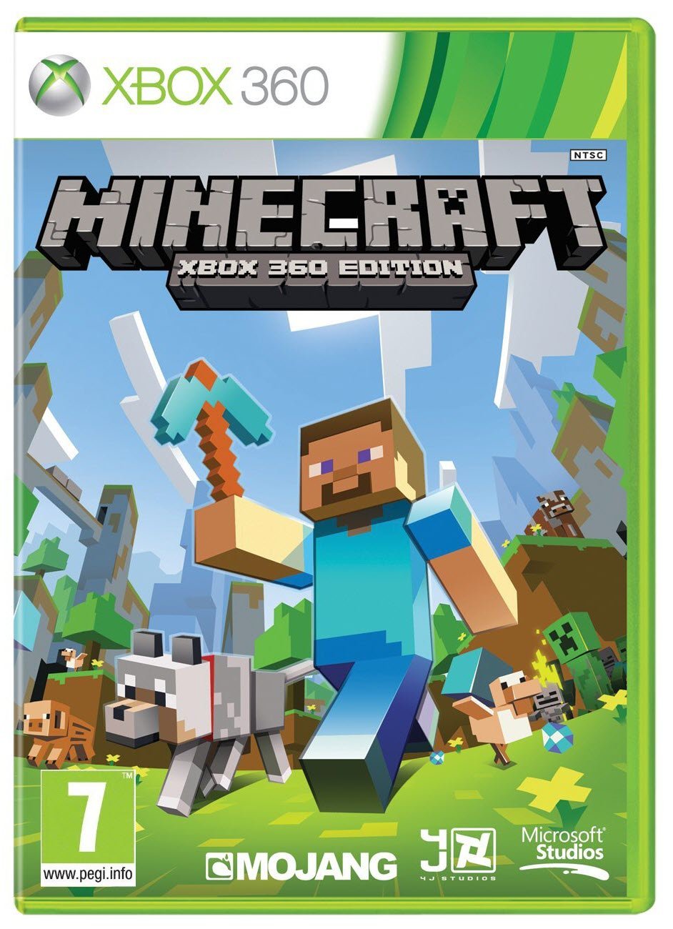 SEGA Minecraft Game for Xbox 360 - Model 72098 - Adventure & Creativity
