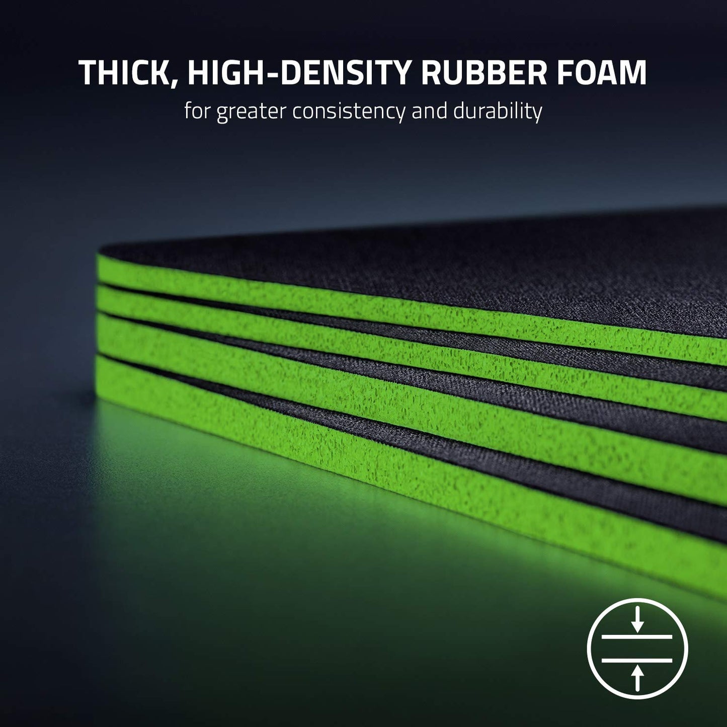 Razer Gigantus v2 3XL Cloth Gaming Mouse Pad - Thick Foam, Non-Slip, Classic Black, Model RZ02-03330500-R3U1