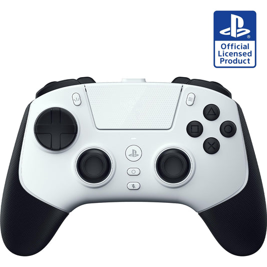 Razer Raiju V3 Pro Wireless Controller: Officially licensed for PlayStation  PS5  PC - Lag-free Esports Grade Performance - 6 Remappable Buttons - Customizable TMR Thumbsticks - Fast Triggers - White