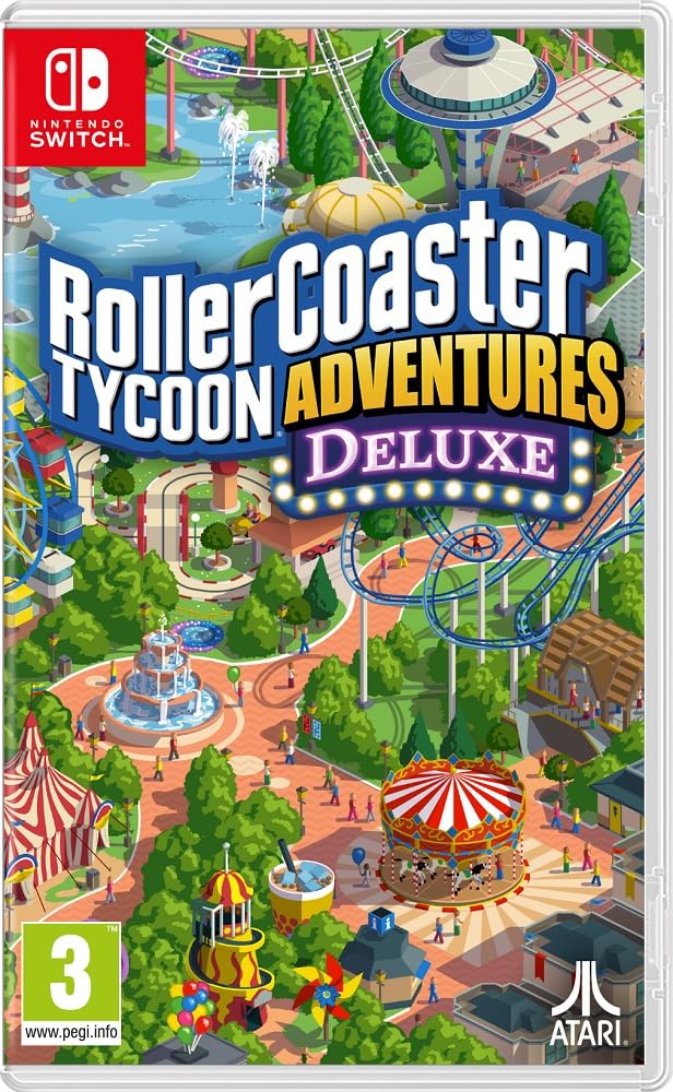 Atari RollerCoaster Tycoon Adventures for Nintendo Switch - Model 1170623