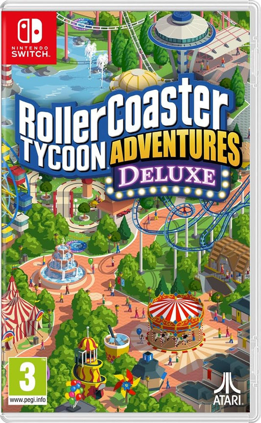 Atari RollerCoaster Tycoon Adventures for Nintendo Switch - Model 1170623