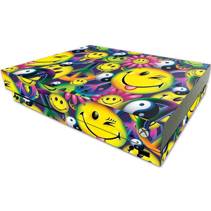 MIGHTY SKINS MightySkins Skin for Microsoft One X Console - Durable Vinyl Decal, Peace Smile Design, Easy Apply/Remove