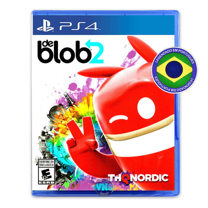 THQ Nordic De Blob 2 for PlayStation 4 - Model 20963, Action-Adventure Game