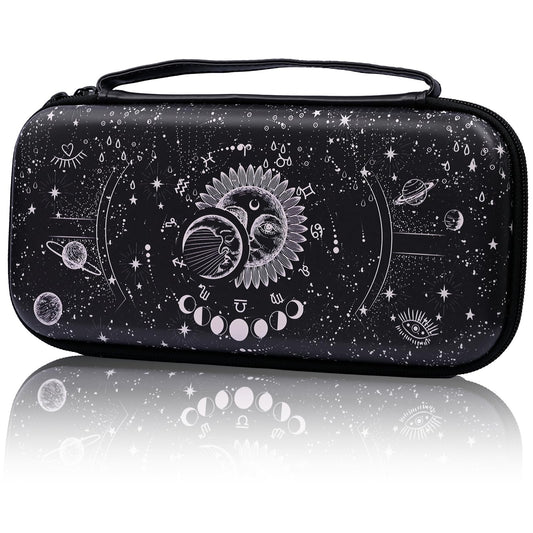 Constellation Magic Moon Sun Carry Case Compatible With Nintendo Switch Lite And Switch Oled  Hard Portable Travel Storage Bag For Accessories Console