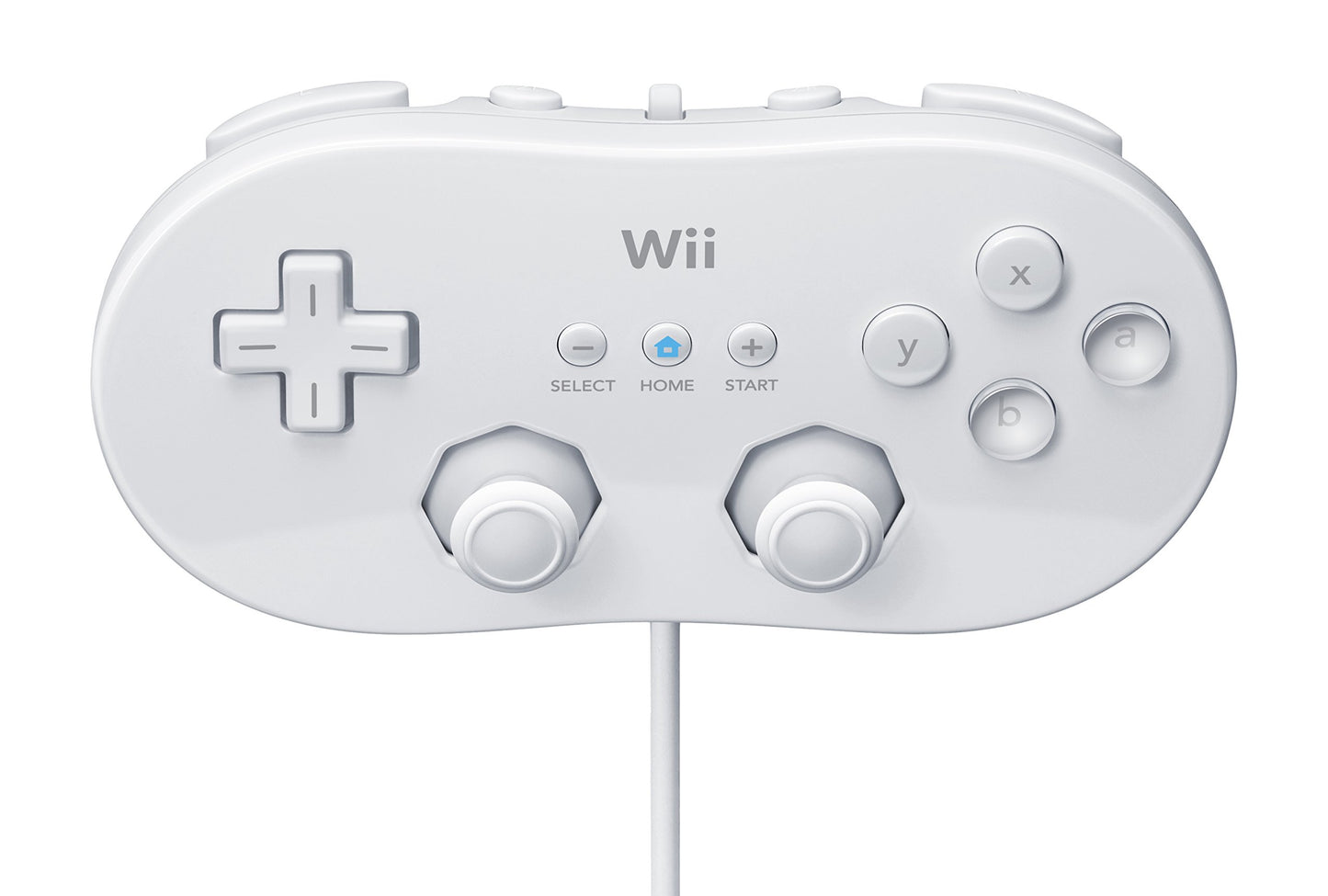 Nintendo Wii Classic Controller - Model 2110266 - White Color