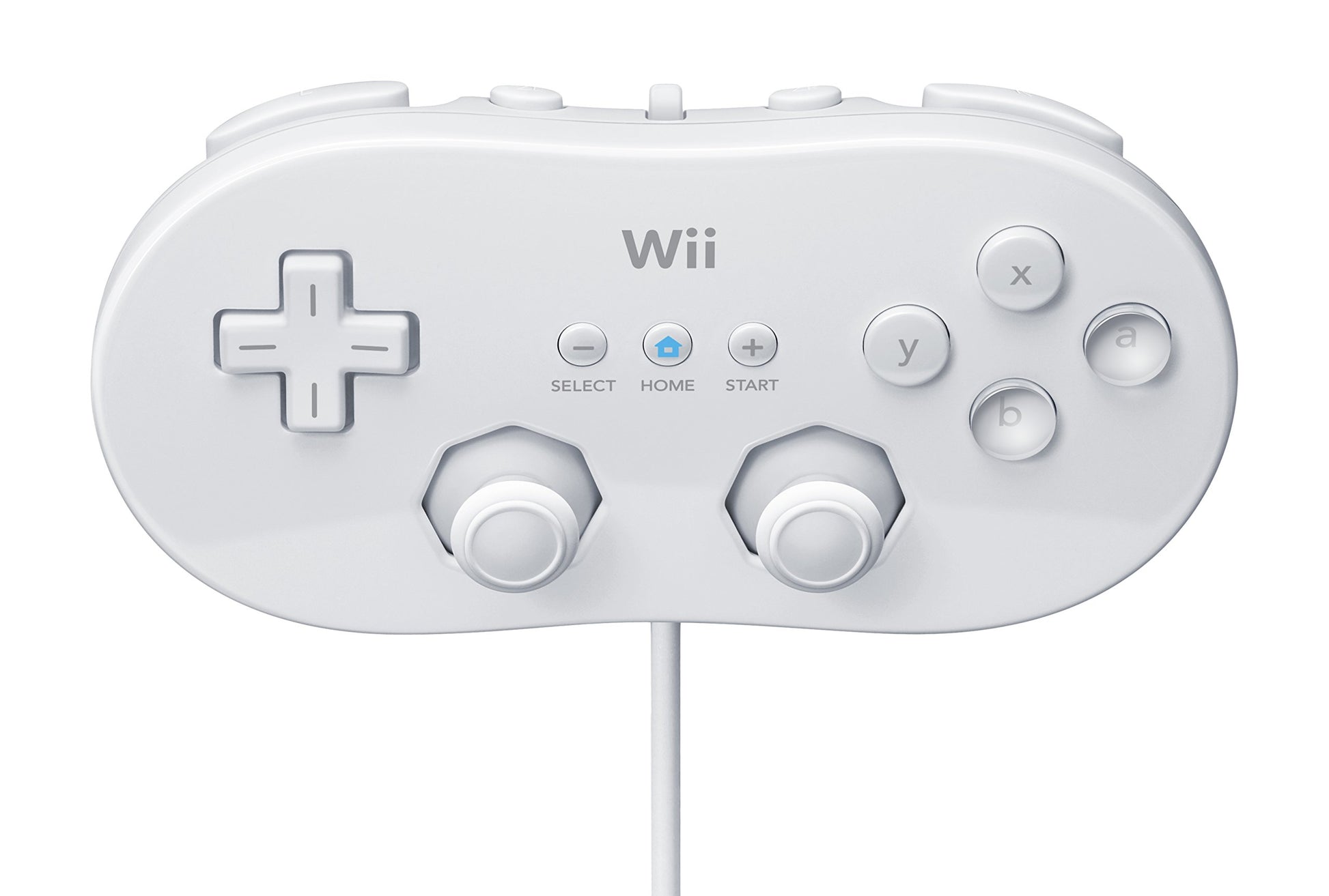 Nintendo Wii Classic Controller - Model 2110266 - White Color