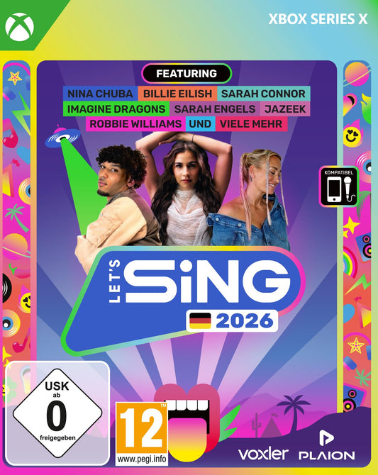 Lets Sing 2026 German Version (Xbox Series X)