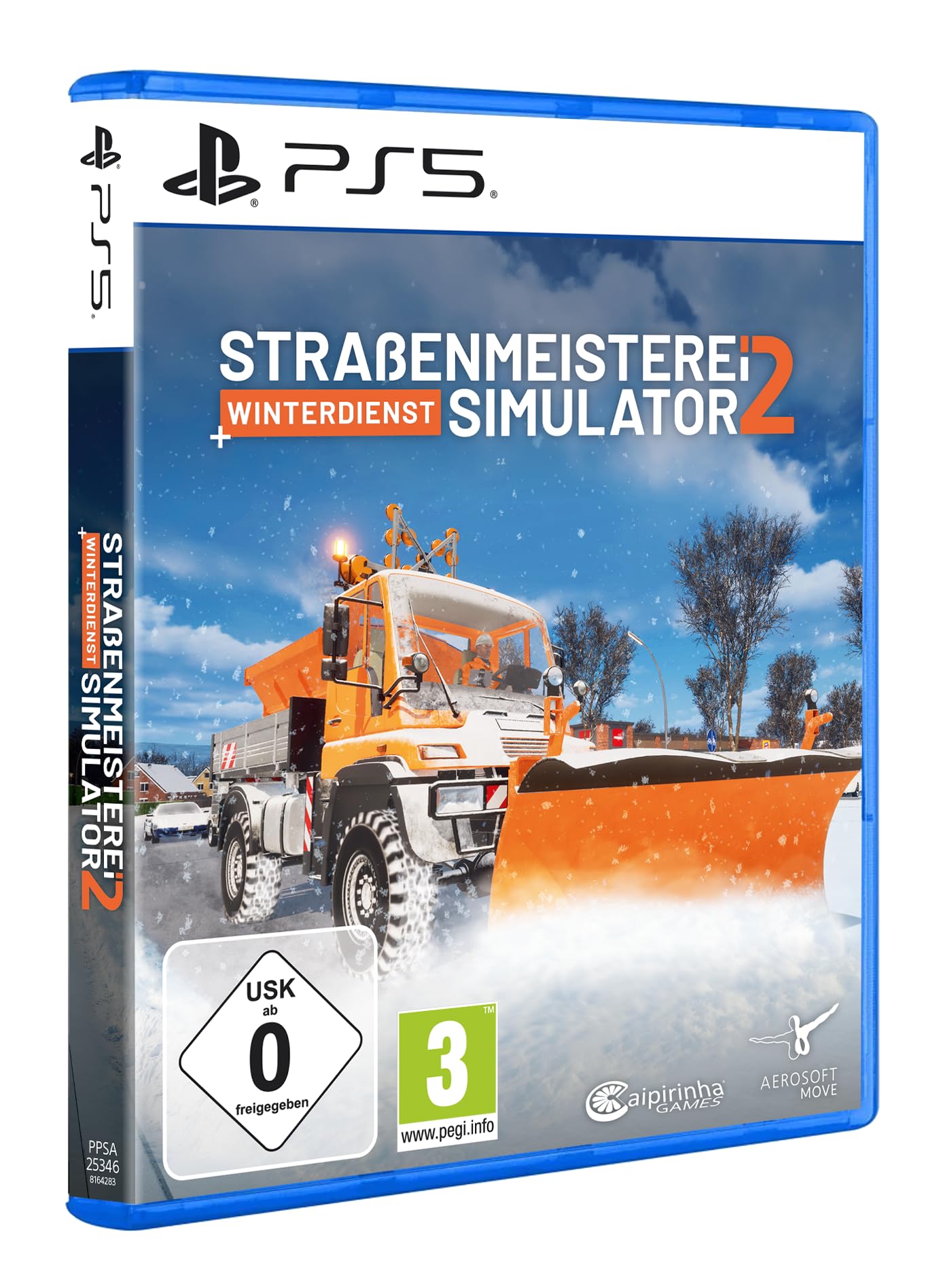 Aerosoft Straßenmeisterei Simulator 2 - Winterdienst for PS5 - Realistic Winter Operations Simulation Game