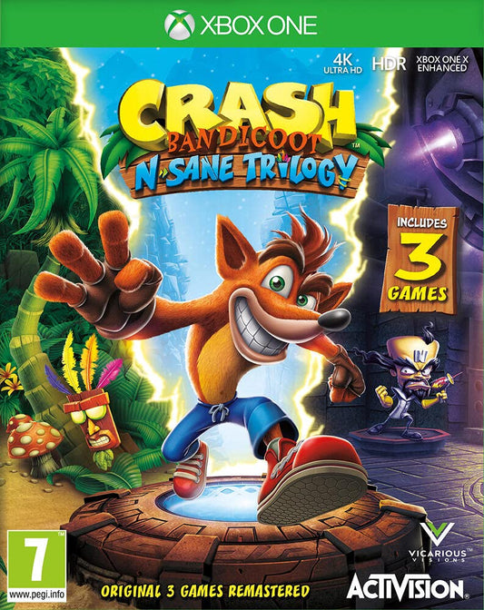 ACTIVISION Crash Bandicoot NSane Trilogy for Xbox One - Model 88196EN