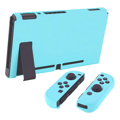 eXtremeRate PlayVital Cover for Nintendo Switch - Shock-absorbent Durable Hard Shell Protective Case, Heaven Blue, Model NTP313