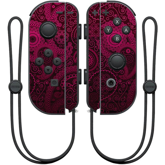 MightySkins Skin Compatible with Nintendo Joy-Con Controller wrap Cover Sticker Skins Paisley