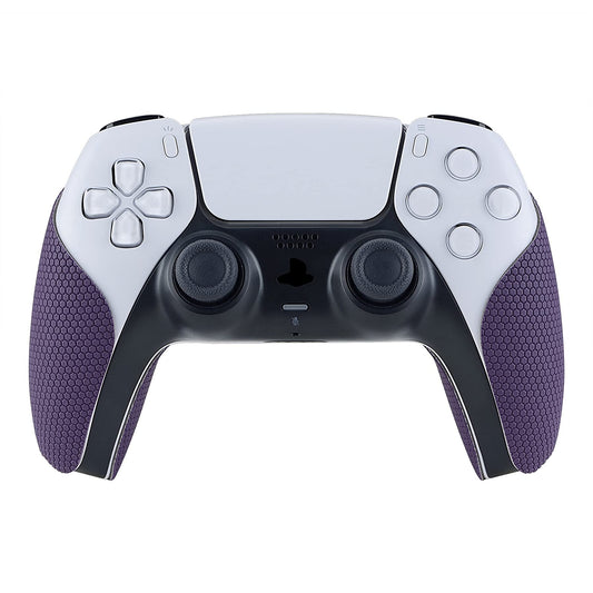 eXtremeRate PlayVital Purple Anti-Skid Sweat-Absorbent Controller Grip for ps5 Controller  Professional Textured Soft Rubber Pads Handle Grips for ps5 Controller