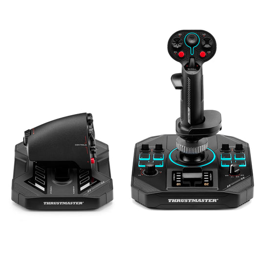 Thrustmaster Sol-R4 HOTAS - Joystick and Throttle for Flight Simulation (Compatible with PC)