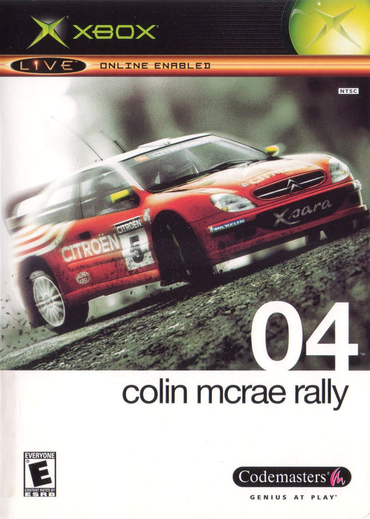 Codemasters Colin McRae Rally 04 - Xbox Game, Model 40067, Classic Racing Experience