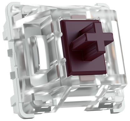 Glorious Kailh Copper Mechanical Keyboard Switches - 120 Pack, Speed Tactile, 40g Actuation Force, for Gaming & Typing