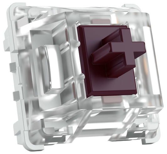 Glorious Kailh Copper Mechanical Keyboard Switches - 120 Pack, Speed Tactile, 40g Actuation Force, for Gaming & Typing