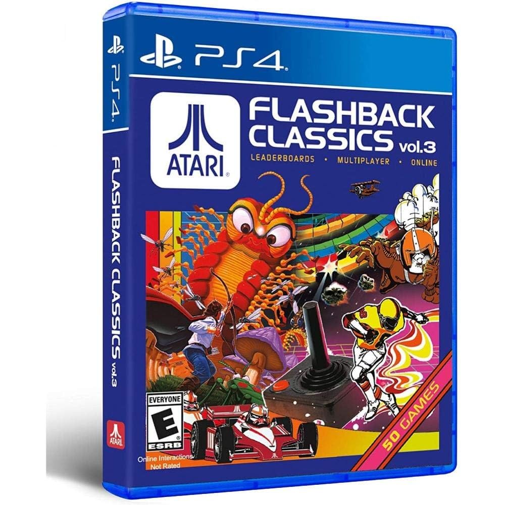 Atari Flashback Classics PS4 Vol. 3 Edition - Retro Gaming Collection, Model FBAP001C
