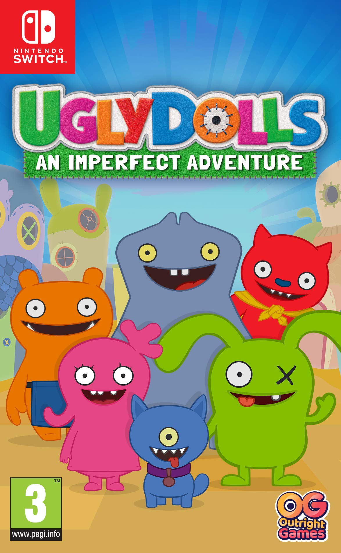 Bandai Namco Ugly Dolls: An Imperfect Adventure for Nintendo Switch (Model 223368)
