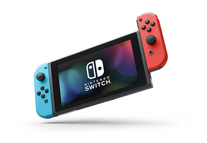 Nintendo Switch™ Console - Neon Blue & Neon Red Joy-Con™, Nacional Model, Black Color