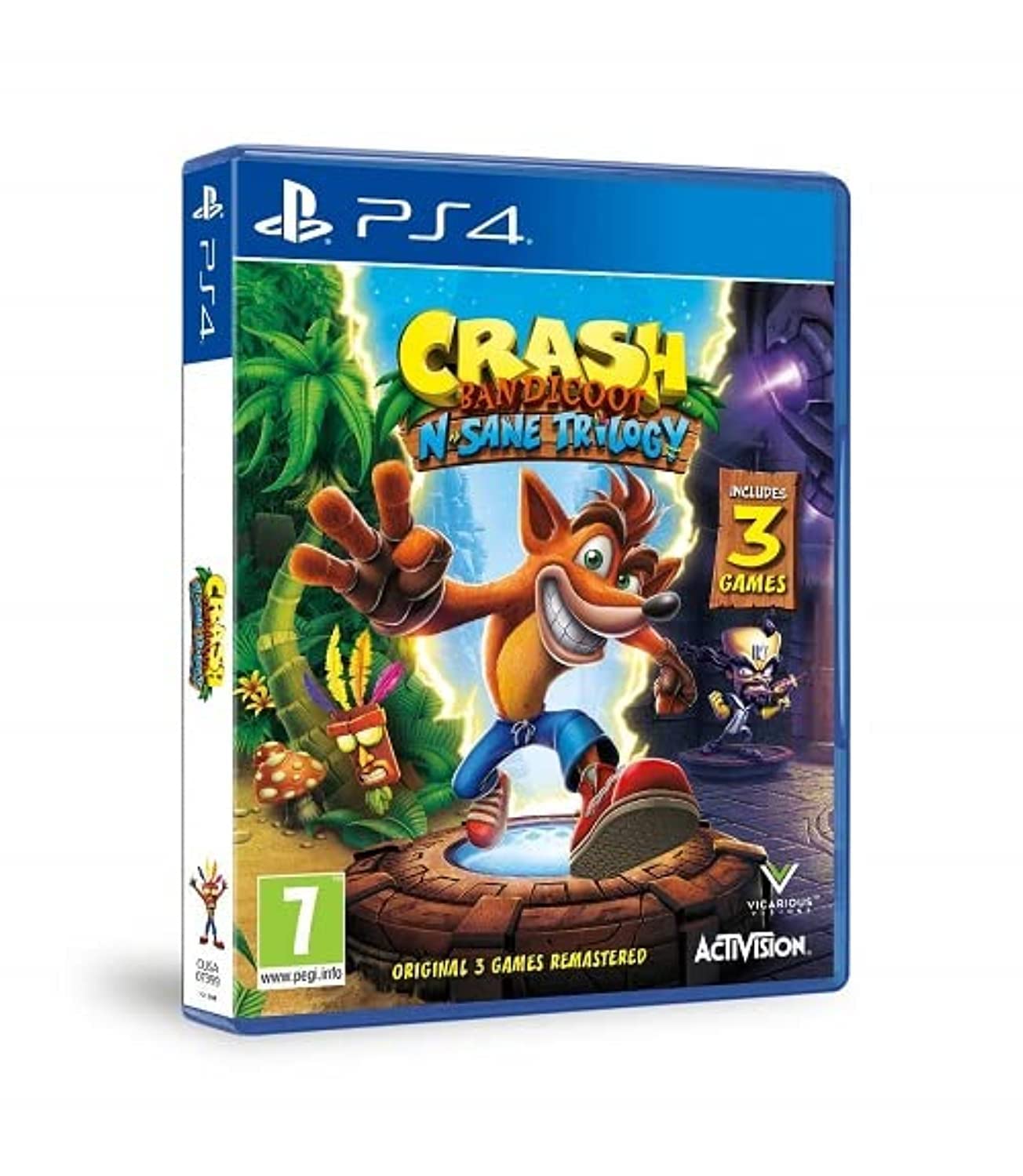 ACTIVISION Crash Bandicoot N.Sane Trilogy PS4 Game - Model 88222EN