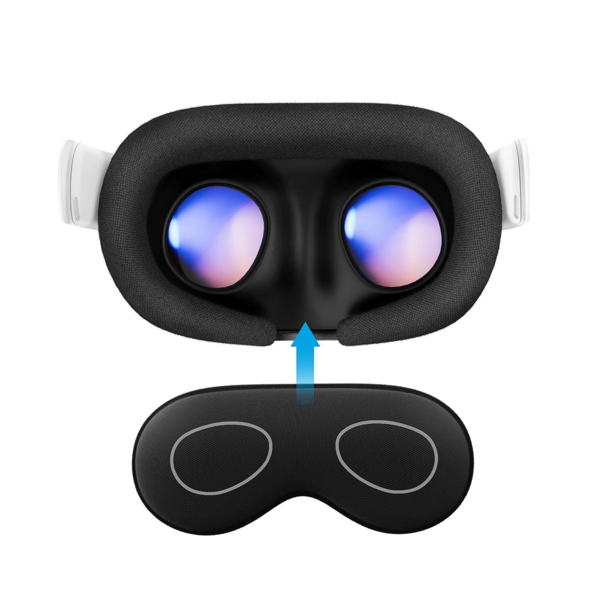 AMVR Lens Protector Cover Compatible with Meta Quest 3s  Quest 3/2/1  Vision Pro  Valve Index  Rift S and Pico 4  Protects Lens from Sunlight  Scratches and Dust