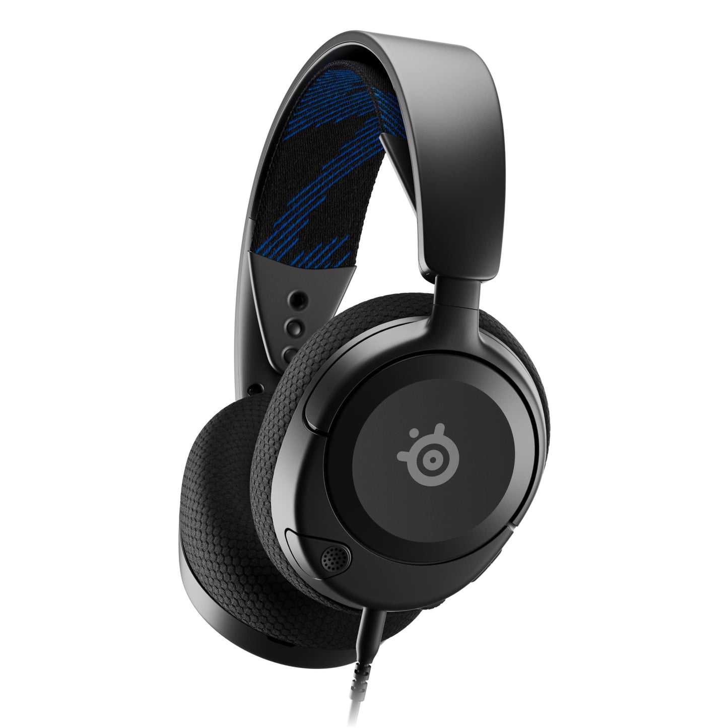 SteelSeries Arctis Nova 1P Gaming Headset - Hi-Fi Audio, 360° Spatial Sound, Wired, Black - PS5/PS4, PC, Xbox, Switch