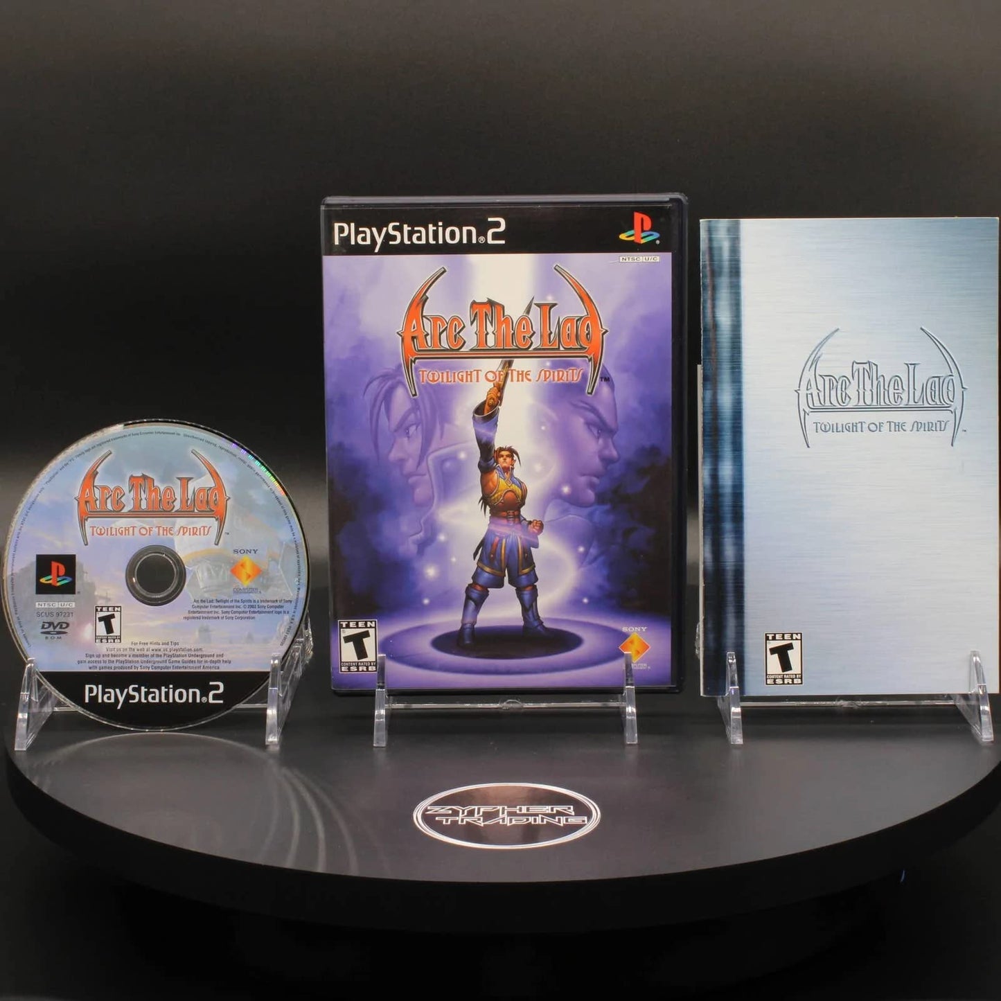 SIE Arc the Lad: Twilight of the Spirits - PlayStation 2 - Model P2SNY 711719723127